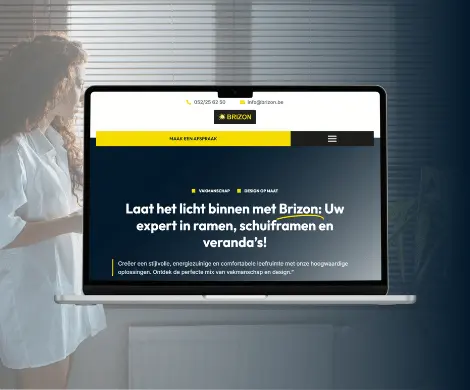 Realisaties en projecten Brizon website